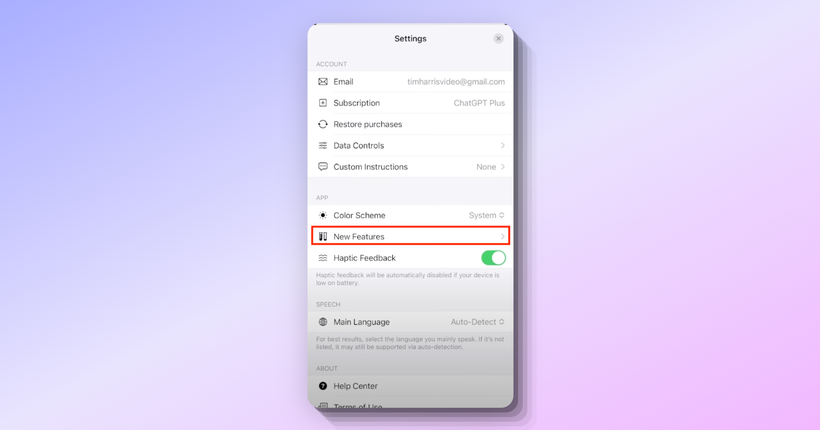 How to Active the ChatGPT Voice on iPhone