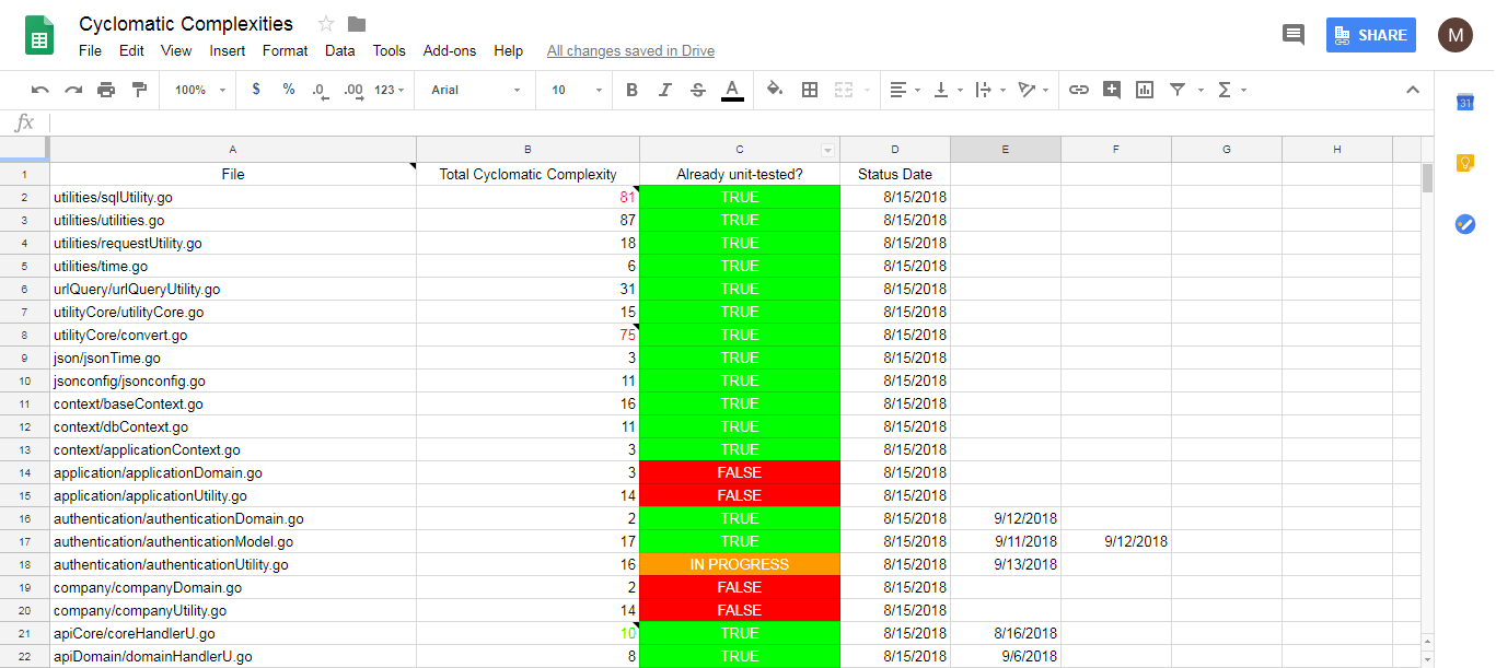 Schaltflächen mit CSS in Google Sheets stylen