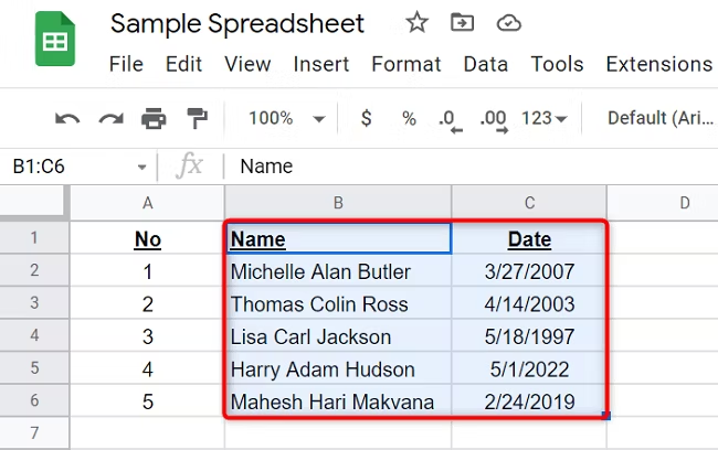 How to Use Google Sheets Sort by Date