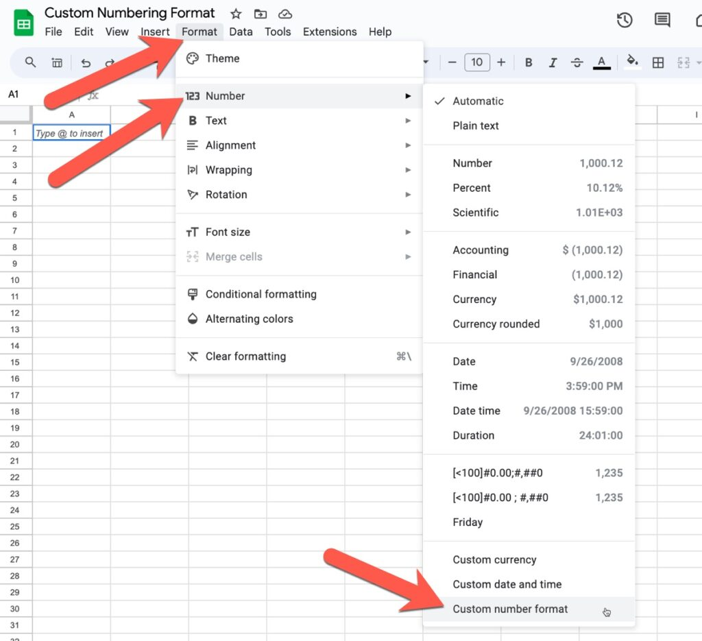 How to Calculate Mean in Google Sheets