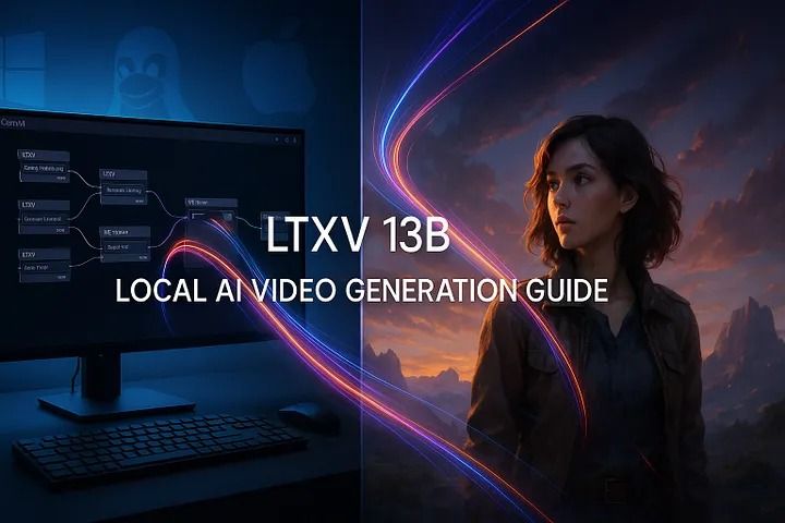 LTXV 13Bをローカルにインストール：ローカルで実行できる最速のAIビデオジェネレーター！