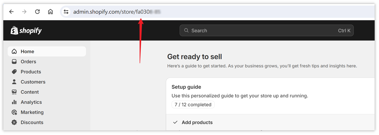 How to Obtain Shopify Store Name